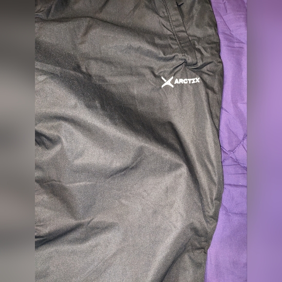 Arctix Real. Life. Gear. Women's Black Snow Bib Overalls - Picture 4 of 12